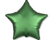 Звезда Сатин Emerald (зеленая) 19" (Анаграм) 1204-0728